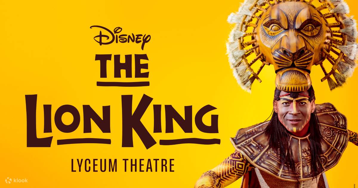 新発売 The Disney's Lion United Klook - London in Ticket Show King ネクタイ一般
